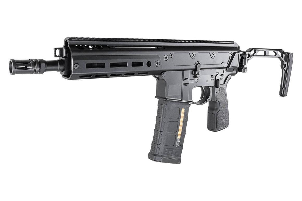 [Pre-Order] Double Eagle 8.5 DWS LUPUS w/ Folding Stock - Gas Blowback Rifle (MWS System / Steel Bolt - G108A-02 BK)