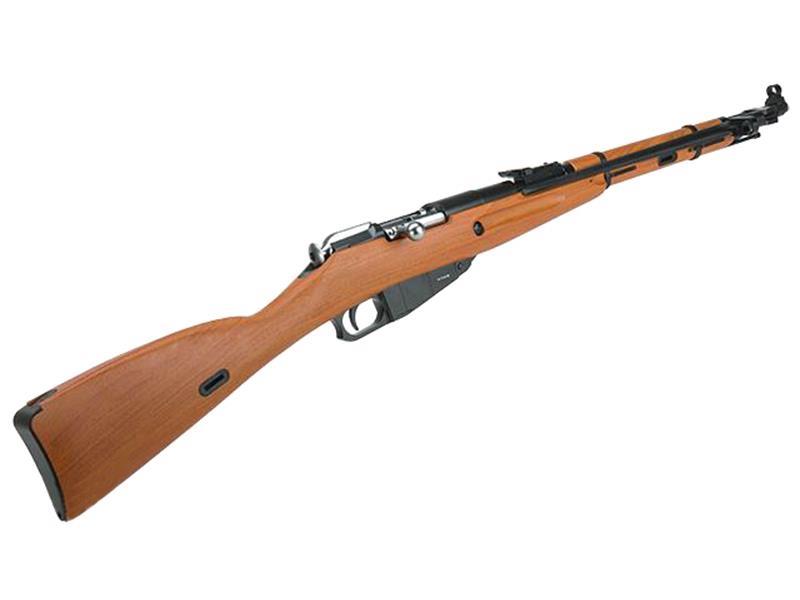 Win Gun Mosin-Nagant M44 Overlord Sniper Rifle (Co2 Powered - Faux Wood - Bayonet Included)