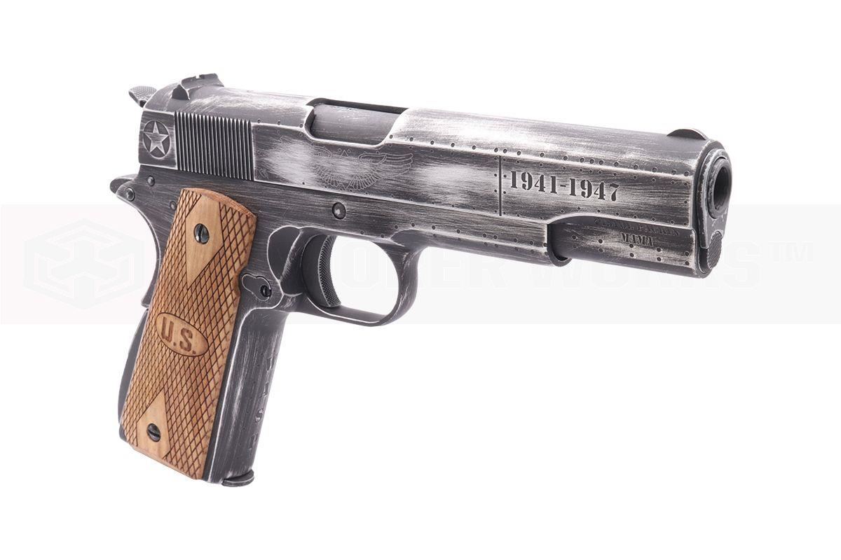 [Air Gun] Auto Ordnance Cybergun Custom 1911 Fly Girls Co2 Blowback Pistol (CG-AU0300-AG - 4.5mm/.177)
