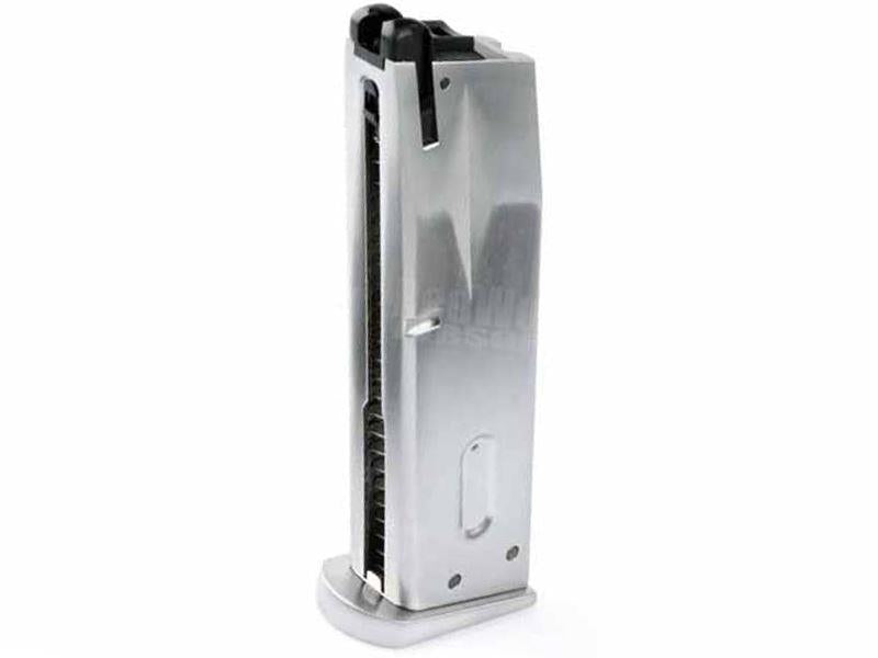 WE M9/M92F 25 Round Gas Magazine (Silver)