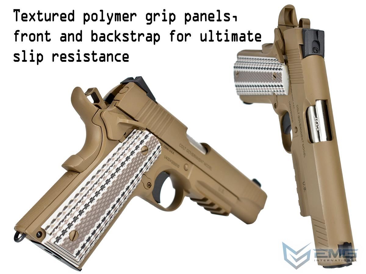 Colt M45A1 FDE Gas Blowback Pistol (EMG/Army - R48-1)
