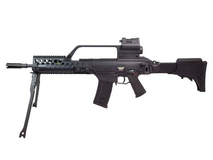 JG G39 KVE AEG Sniper Rifle with Scope and RIS Rail (JG-1738 - Black)