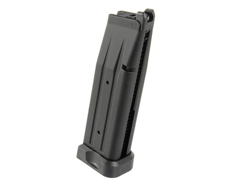 Army Custom 4.3/5.1 Hi-Capa Gas Magazine (R501/R603/R604 Rounds - 27 Rounds - Black)