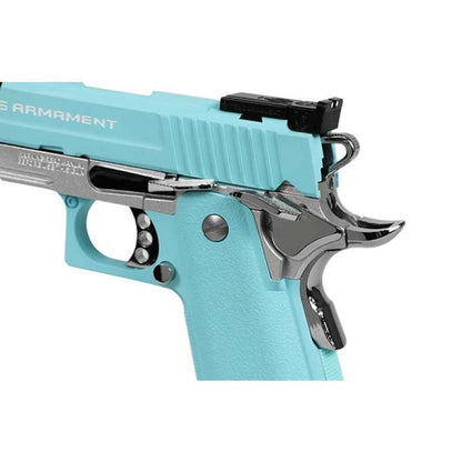 G&G GPM1911 CP Gas Blowback Pistol Limited Edition (Macaron Blue)