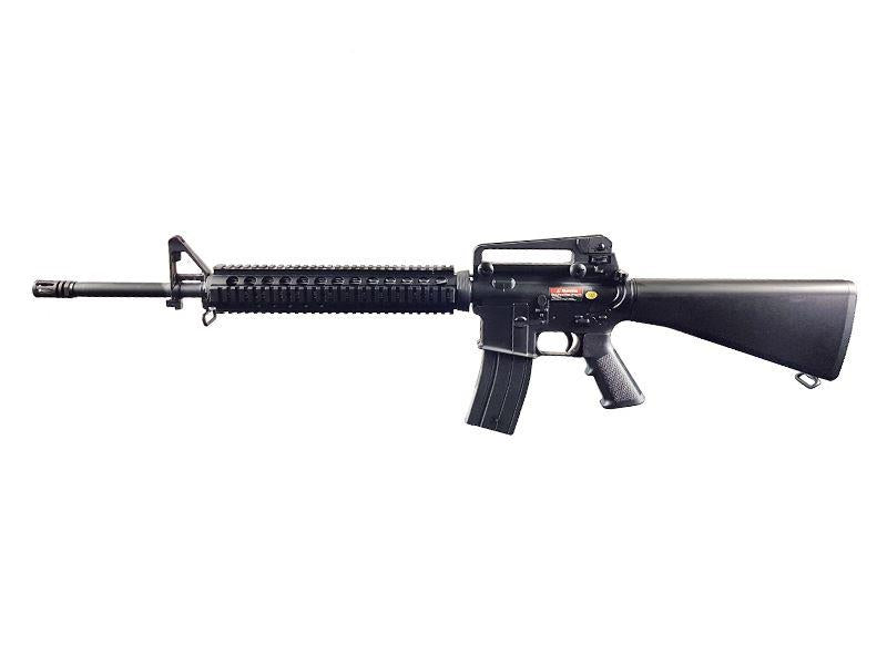Golden Eagle M16A2 RIS Gas Blowback Rifle (Black)