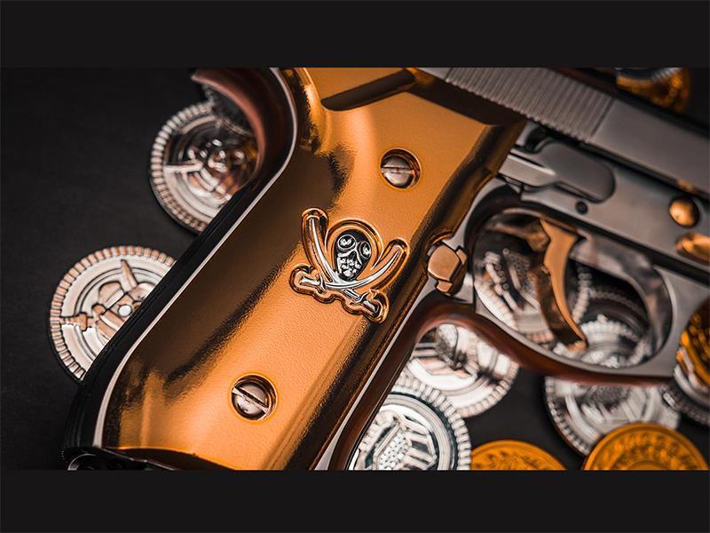 WE M92F Calico Jack Gas Blowback Pistol (WE Custom Series - Full Metal)