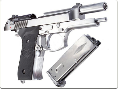 WE M92 GBBP (Full Metal - Silver)
