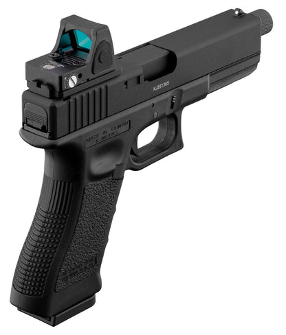Lancer Tactical Compact Red Dot Reflex Sight w/ Rubberized Controls - Black