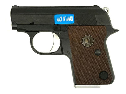 WE CT25 1908 Gas Blowback Pistol (Black)