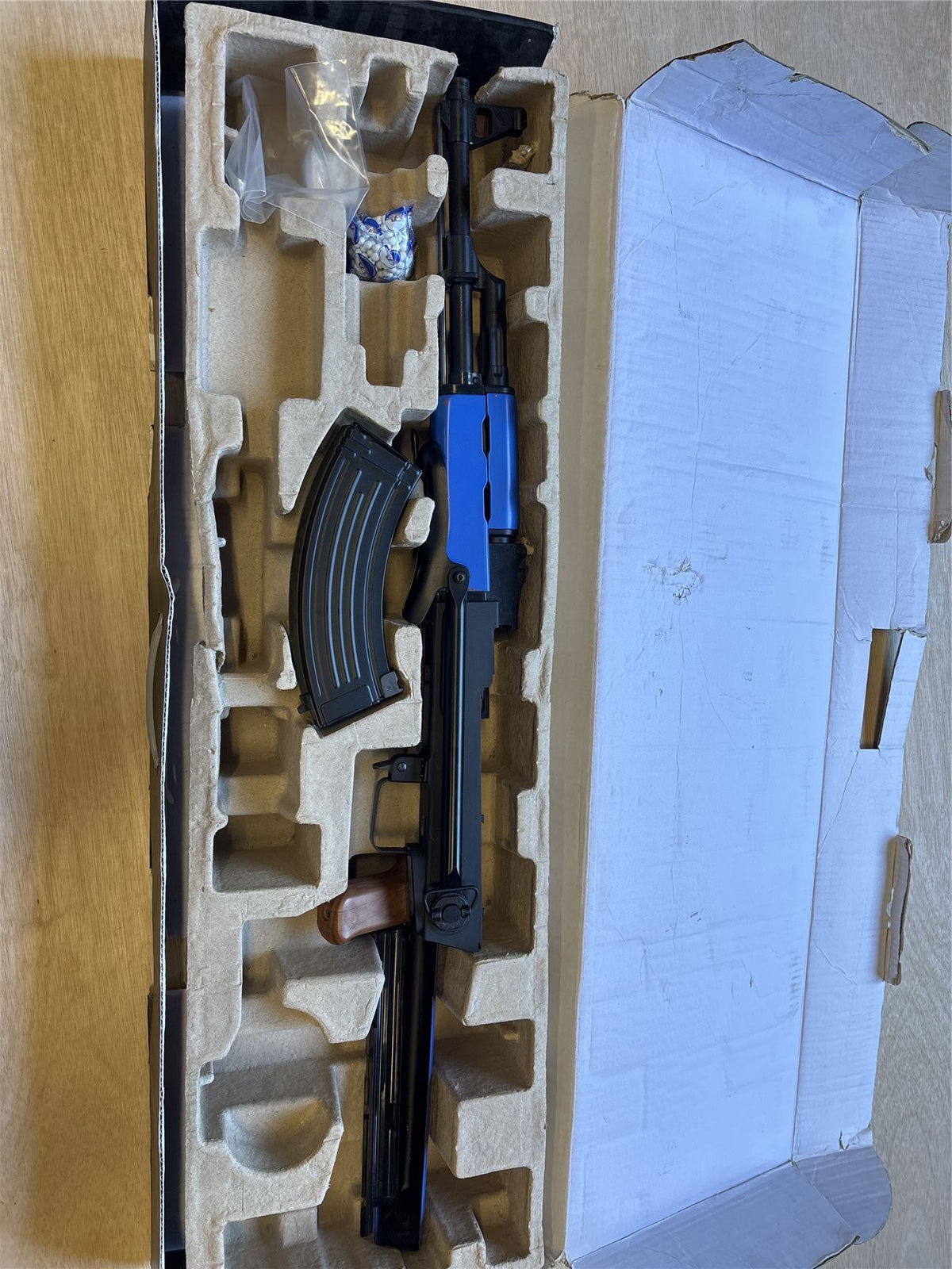 [Boneyard] Classic Army AK SAS (SP008M-1) - Two-tone shell / body only - needs gearbox & parts