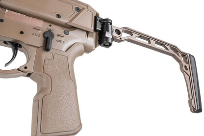 [Pre-Order] Double Eagle 8.5 DWS LUPUS w/ Folding Stock - Gas Blowback Rifle (MWS System / Steel Bolt - G108A-02 TAN)