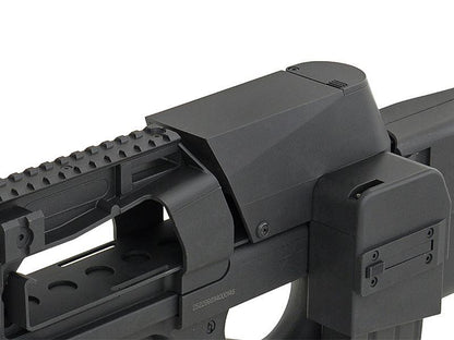 JG D90 SMG with Inbuilt Drum & M4 Magazine (Inc. Battery and Charger - P98-1 - Black)