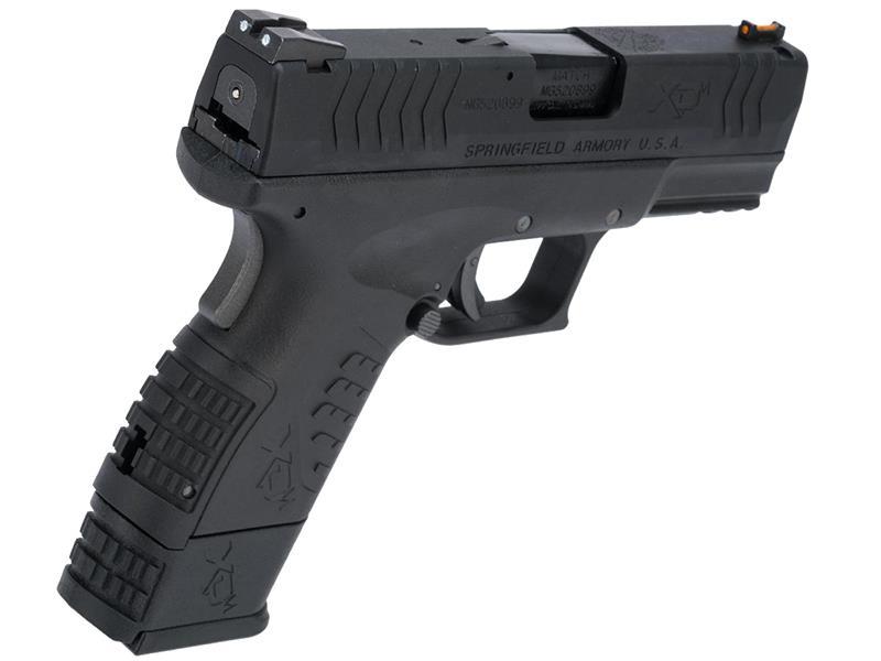 Springfield Armory 3.8 XDM .177/4.5mm CO2 Blowback Air Pistol (Full Metal - Reel Feel Recoil - Black - SA-XDM38CBB4-B)