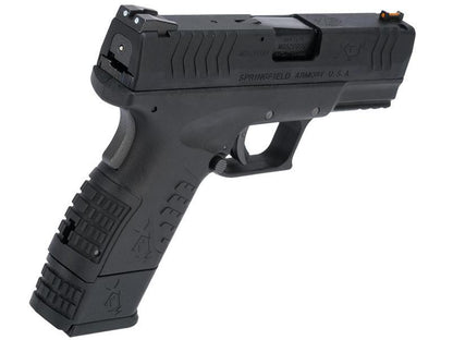 Springfield Armory 3.8 XDM .177/4.5mm CO2 Blowback Air Pistol (Full Metal - Reel Feel Recoil - Black - SA-XDM38CBB4-B)