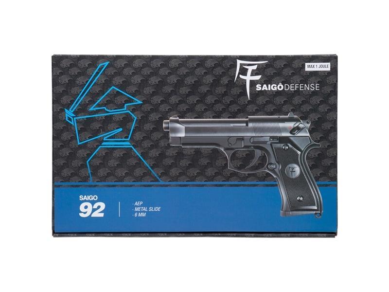 Saigo Yakuza 92 AEP (with Battery and Charger - Black)