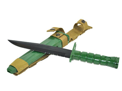 ACM M10 Rubber Bayonet Knife for M4/M16 (Green)