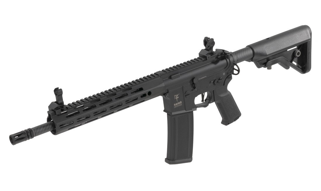 Saigo Defense AEG Shogun Gure (With 11.1v Lipo Battery and Charger - Black)