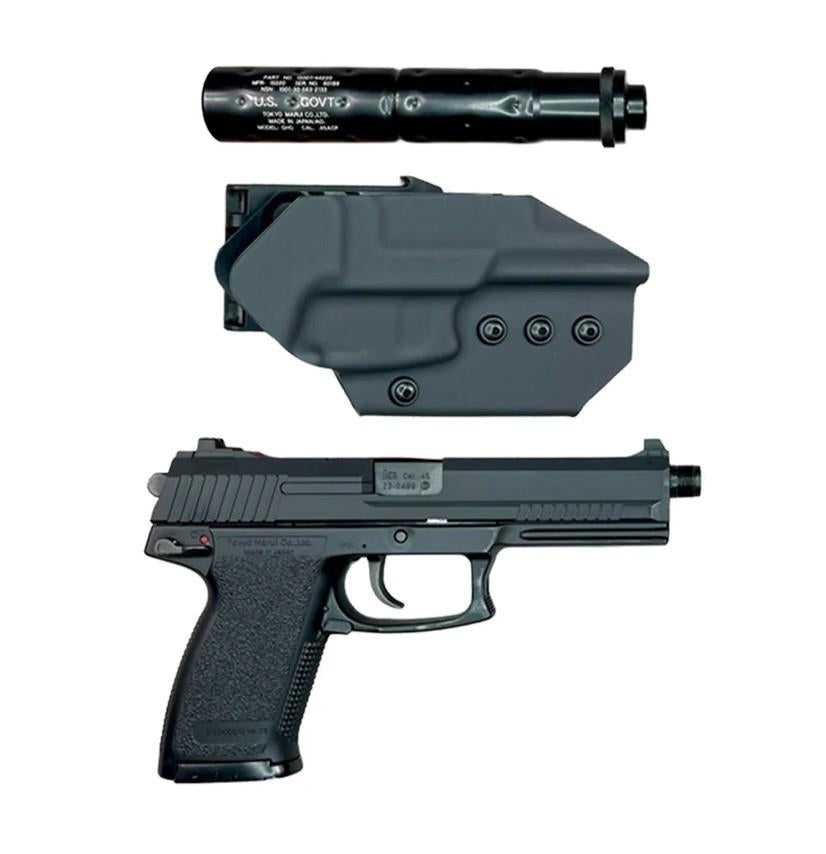 Deadly Customs MK23 Kydex DC1 Series Holster (Black)