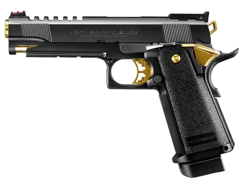 Tokyo Marui Hi-Capa Gold Match Gas Blowback Airsoft Pistol