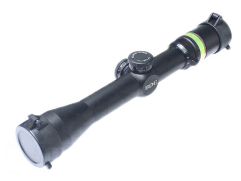 Black Owl Gear 3-9x40 Optic Fibre Scope (BO-SSC3301-BK - Green - Black)