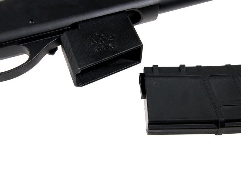Air System Plus M870 Shotgun to M4 Magazine Adaptor (Black)