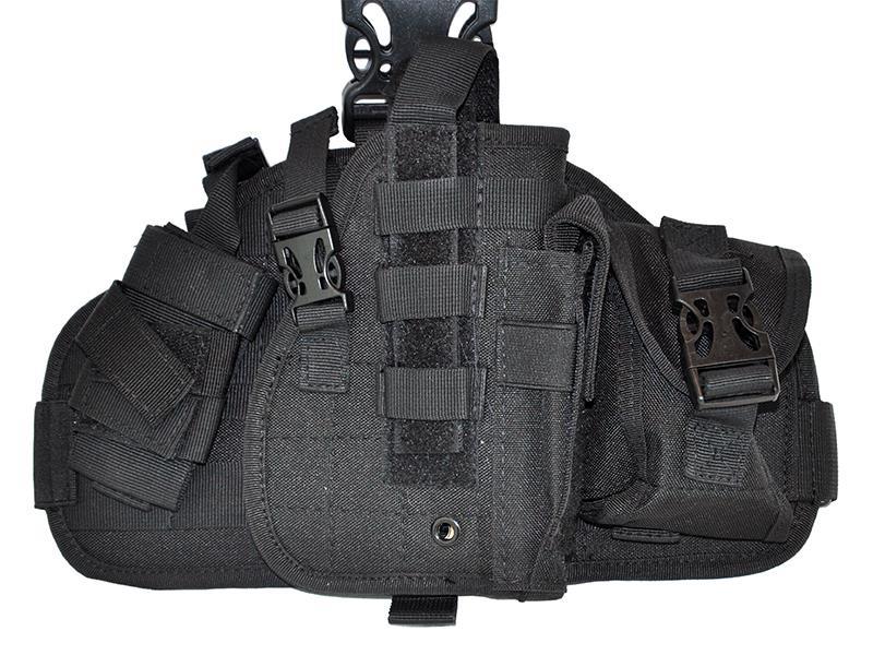 ACM Universal Pistol Holster with Pouch (BIG - Black)
