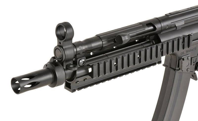 H&K MP5A4 RIS Full Metal AEG with Eshooter ETU GEN-2 (Umarex/Cyma - Black - CM041B)