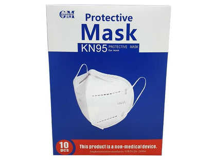 Guanma KN95 Disposable Mask (10pcs - Box Packed - 0% VAT)