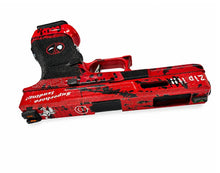 Ascend Airsoft x WE 17 Series Gas Blowback Pistol (With Extended Flared Magazine - Red - DP17)
