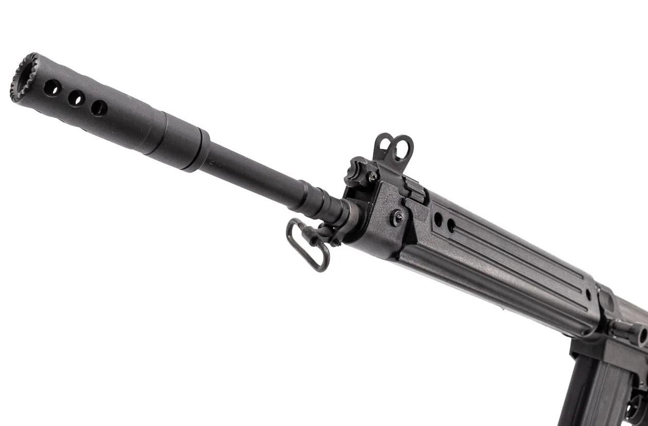 King Arms KA-AG-02 FAL Full-Length Electric Airsoft Rifle (AEG) - Black