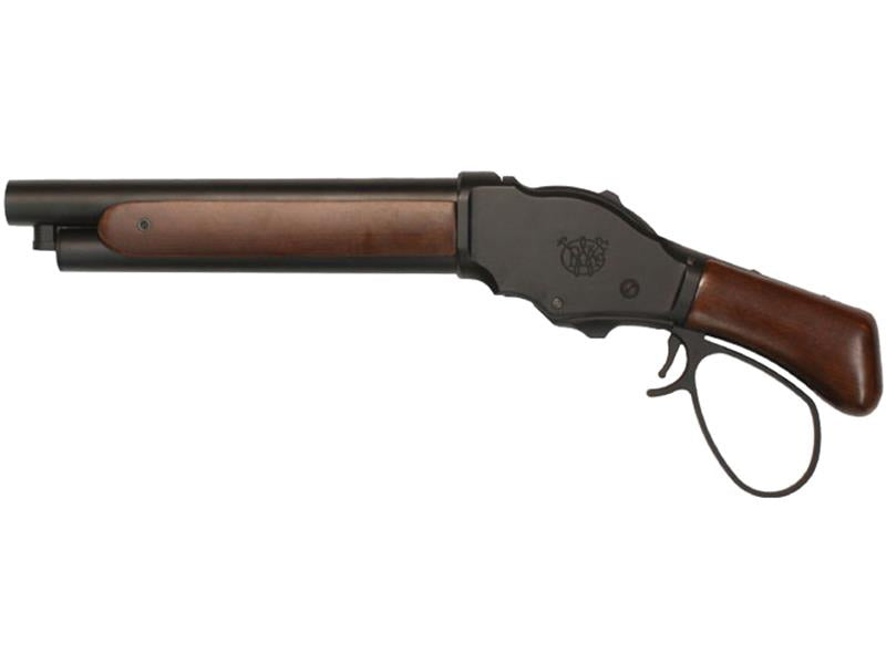 S&T M1887 Gas Shell Ejecting Shot Gun (S - Real Wood - Wide Lever - STGS07SW)