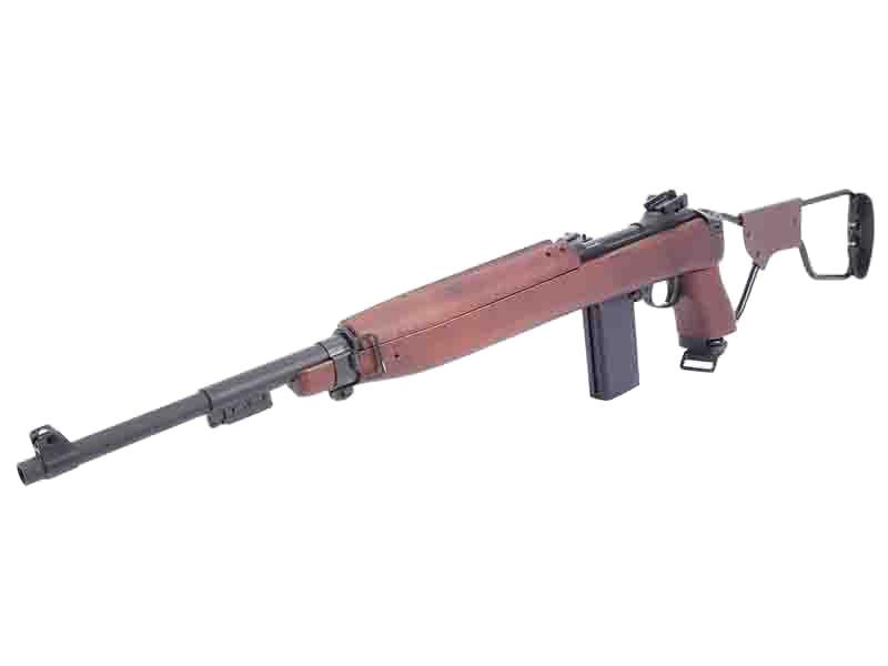 King Arms M1A1 Paratrooper Blowback Rifle (Real Wood - Co2 - KA-AG-126)