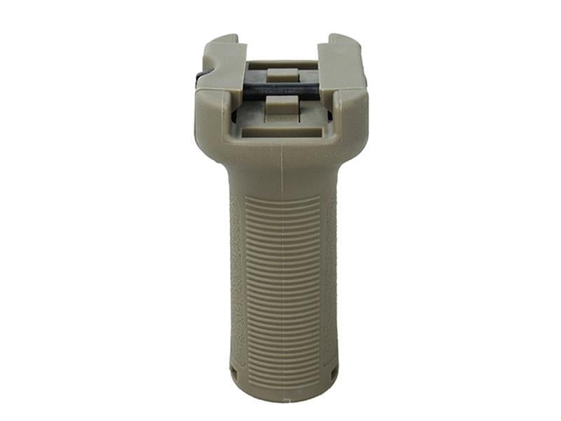 TMC BC Vertical Short Front Grip (Rail - Khaki - TMC3195-KK)