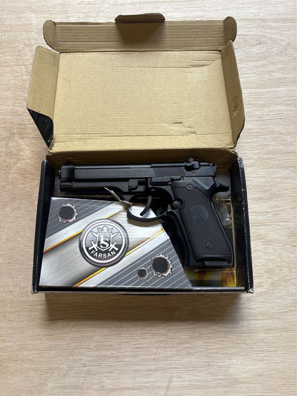[Boneyard] Hwasan M9 CO2 Pistol (Metal - Black) - Looks new - Untested
