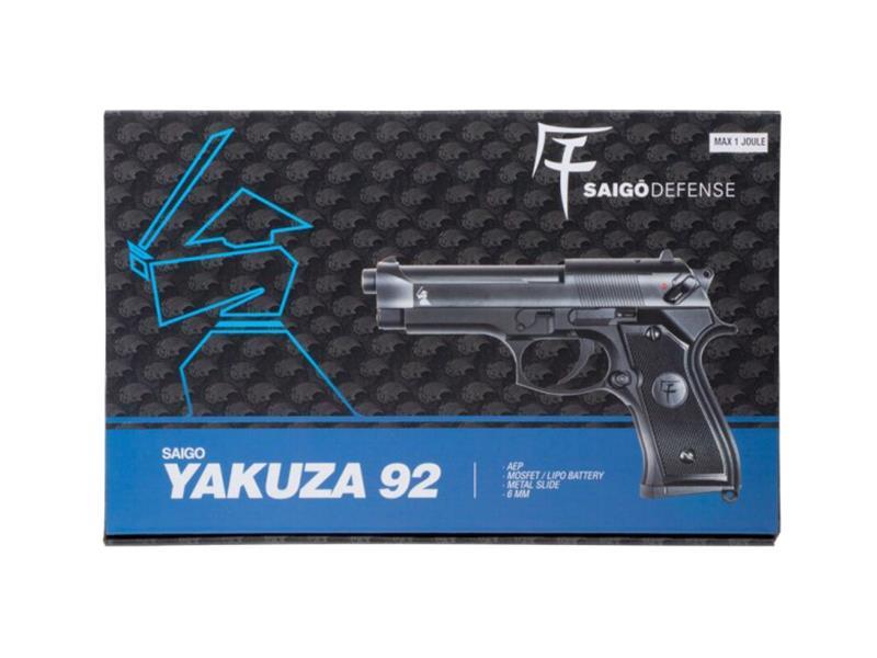 Saigo Yakuza 92 AEP with Mosfet (with Battery and Charger - Black)