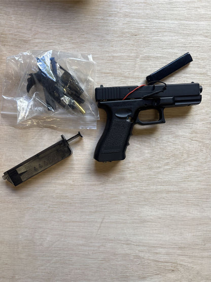 [Boneyard] Cyma CM030S 18 Series AEP - Disassembled in bag - trigger removed - hard-wired battery - missing parts