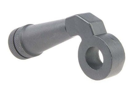 ARES Amoeba Striker Low-Profile Zinc Alloy CNC Cocking Handle (Type E) - Matte Gray (GS-CH-22)