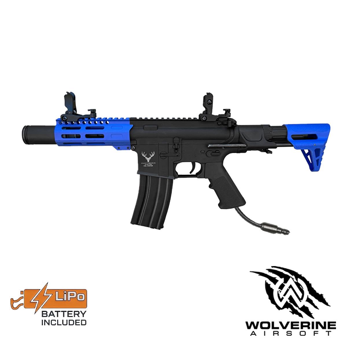 Huntsman Tactical M4 PDW M-Lok Blue HPA Wolverine Gen 2