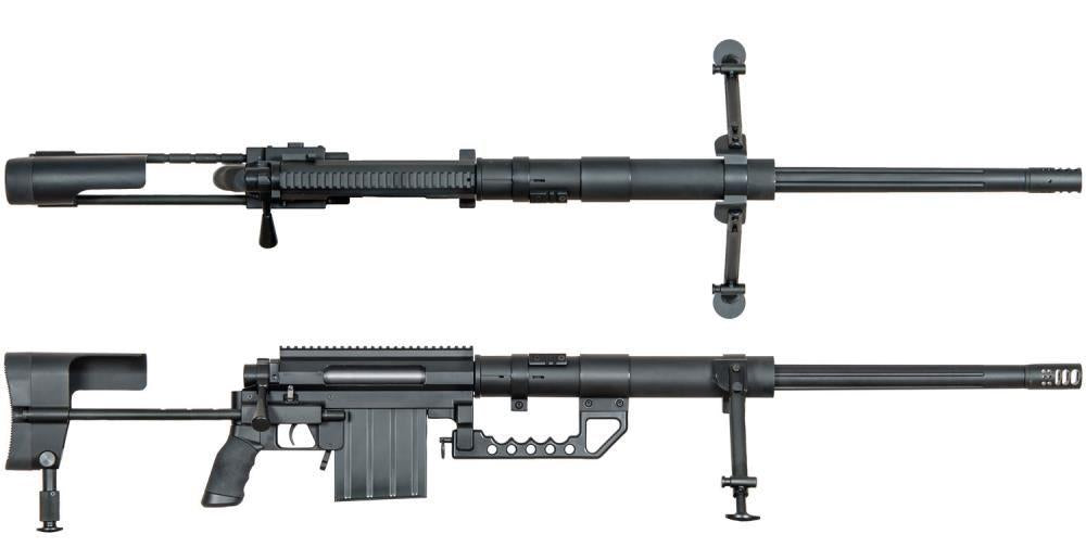 ARES M200 Spring Power Bolt Action Sniper Rifle (Black) (LSR-005)