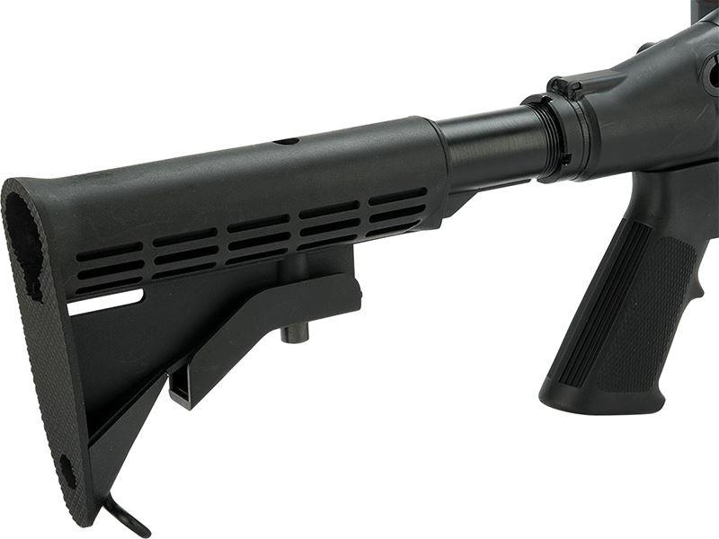 Golden Eagle M870 AR Tactical Tri-Shot Gas Pump Action Shotgun (Medium - Black - M8874 - V2)