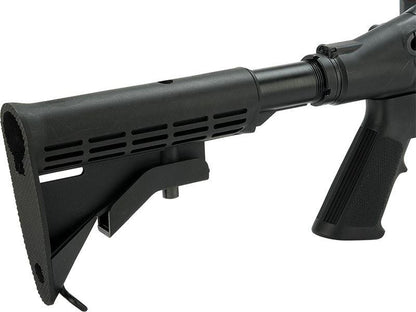 Golden Eagle M870 AR Tactical Tri-Shot Gas Pump Action Shotgun (Medium - Black - M8874 - V2)
