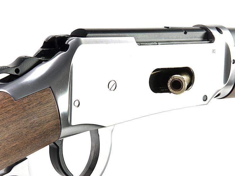 Umarex Legends Cowboy M1894 Lever Action Co2 Rifle (Shell Ejecting - 2.6556 - Silver)