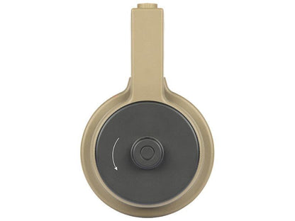 Ares AR Style M4/M16 Drum Winding Magazine (2150 Rounds - Tan - MAG-044)