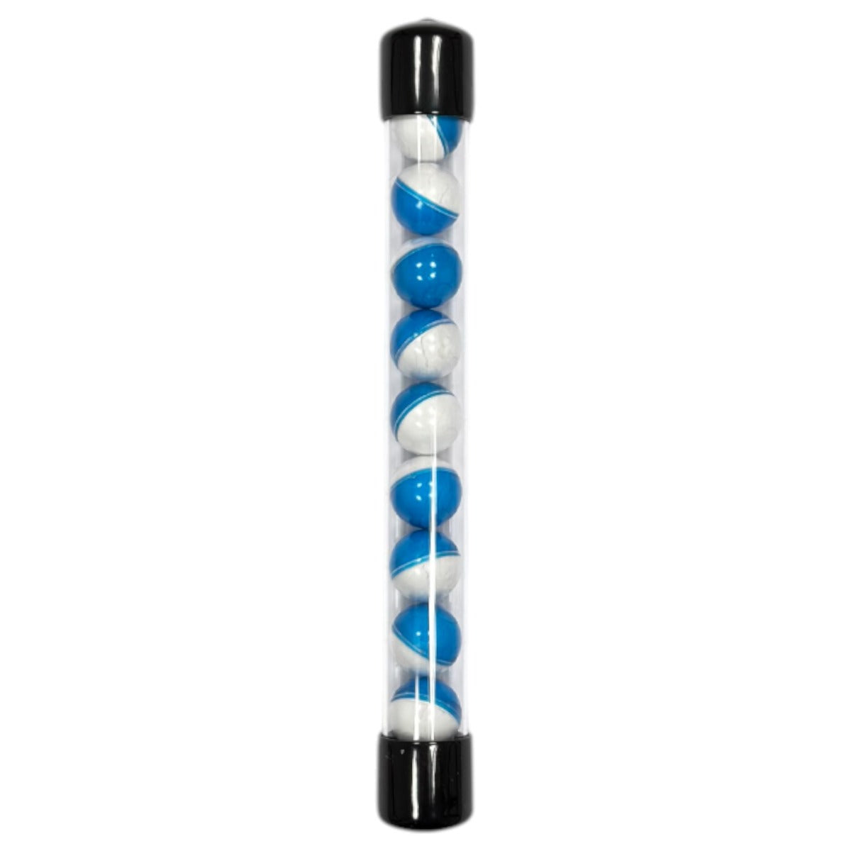Hwasan 0.68 Two Tone Blue Paintball Balls Chalk Balls x 10
