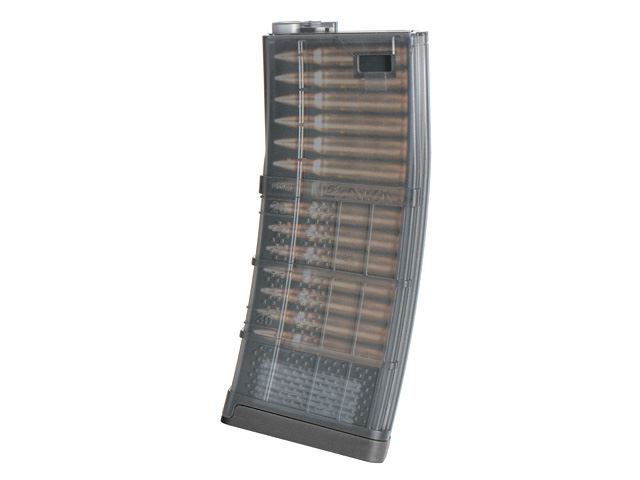 Lancer L5AWM 190-Round Mid-Cap AEG Magazine (Black - CYMA/EMG)