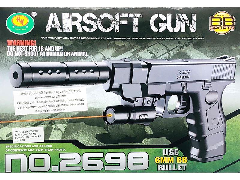 ACM P2698 Spring Pistol (Blue)