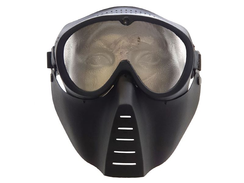 ACM Small Flying Mask with Nylon Goggle (Black)