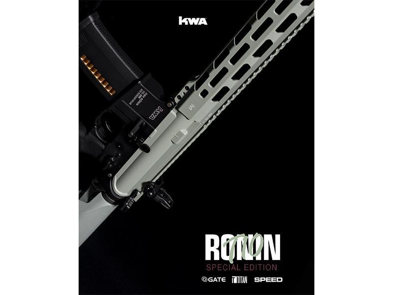 KWA AEG 3.0 Ronin Tactical T10-SBR SE (Kinetic Feedback System - Black - 106-01411)