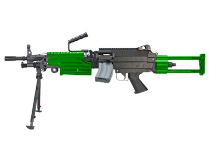 [Free Box Mag] Classic Army M249 Para AEG Support Rifle with FREE Box Magazine (CA007M) (Black)