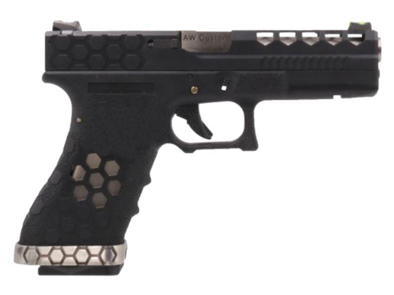 Armorer Works Custom Hex Cut GBB (AW-VX0201 - Black)